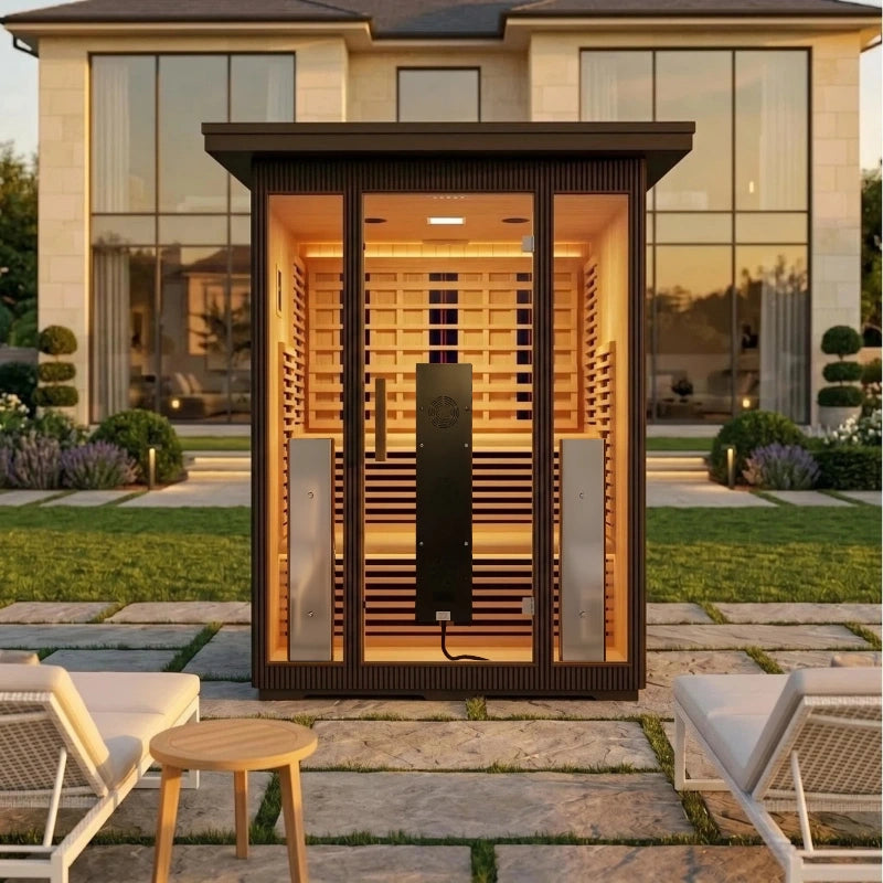 Brightenwells™ Outdoor Full Spectrum Sauna Velamo