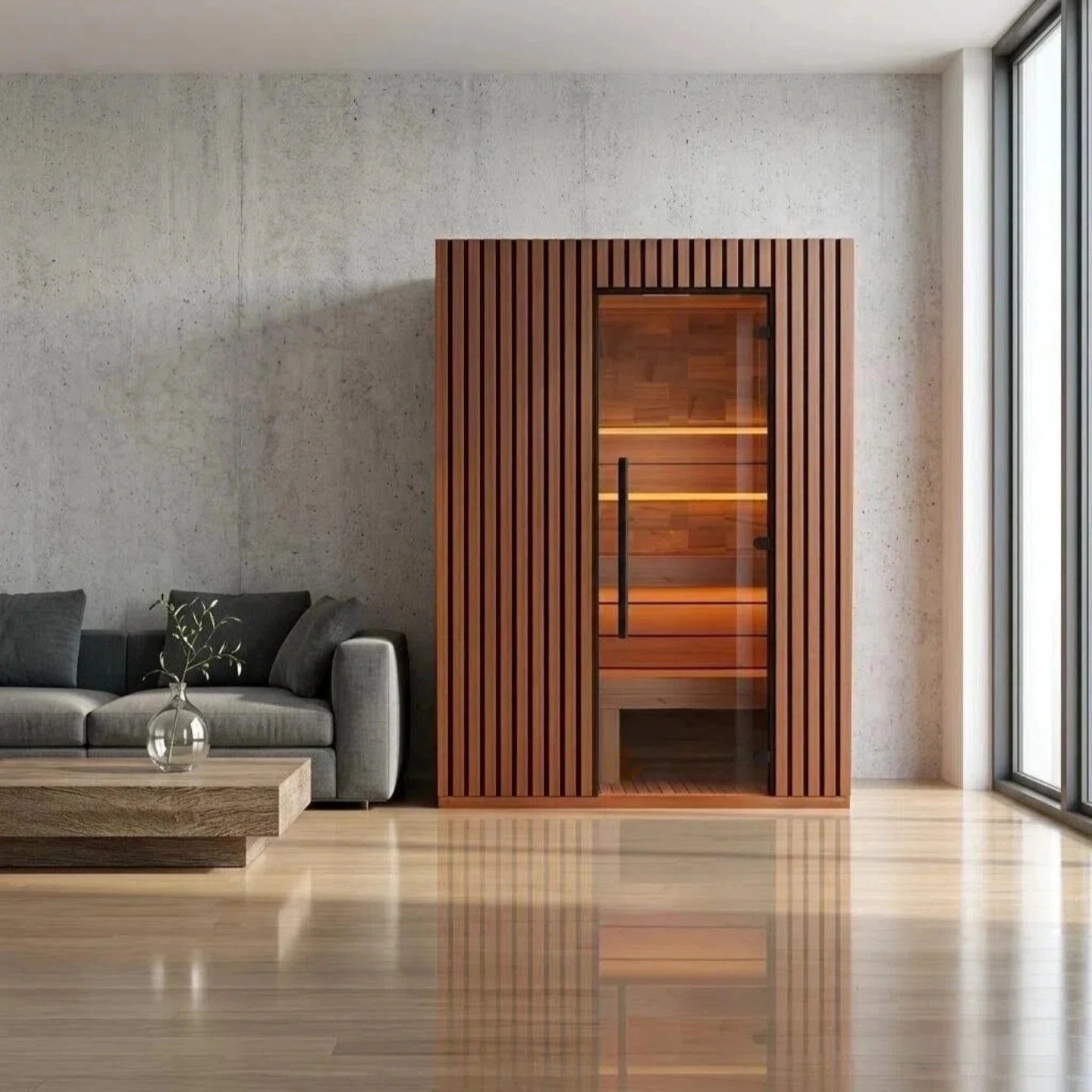 Brightenwells™ Indoor Sauna ZenLine 2