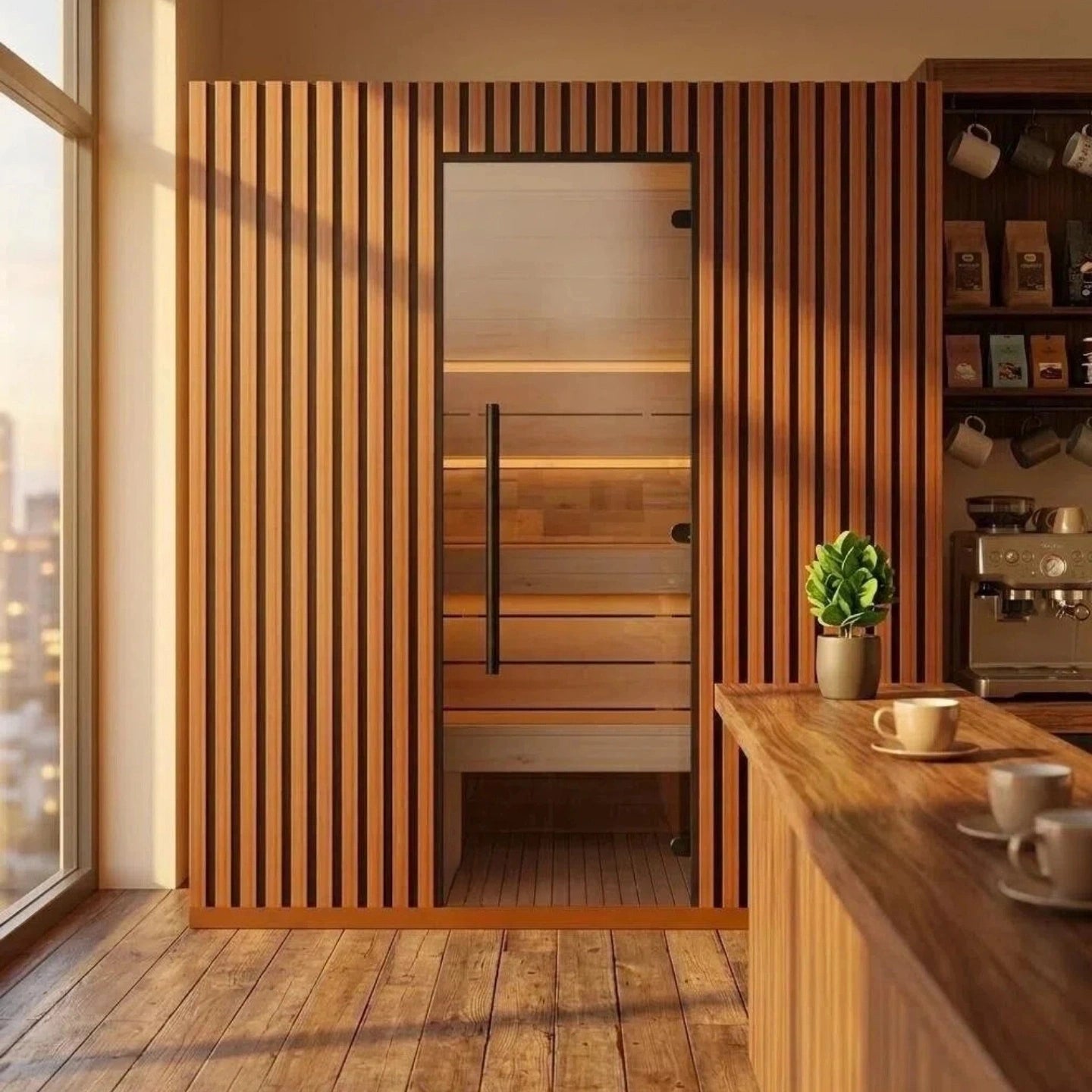 Brightenwells™ Indoor Sauna ZenLine 3
