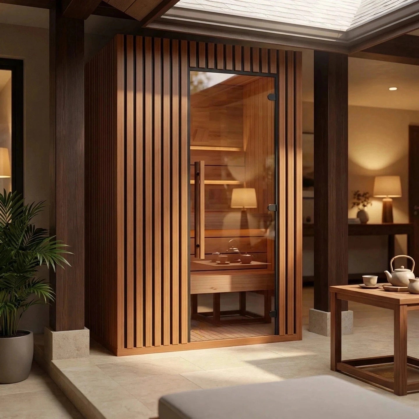Brightenwells™ Indoor Sauna ZenLine 1