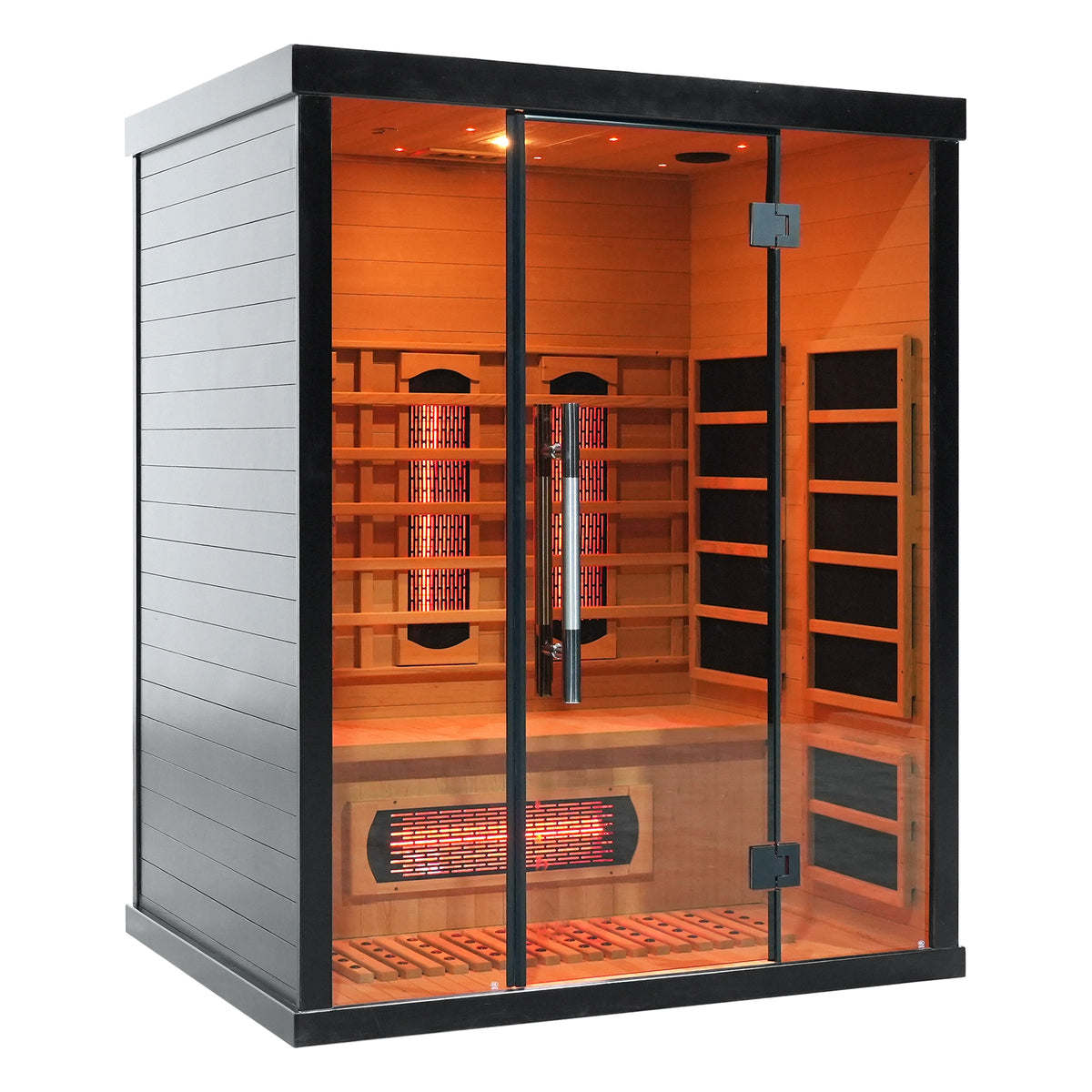 Brightenwells™ Indoor 3-Person Full-Spectrum Sauna Mora