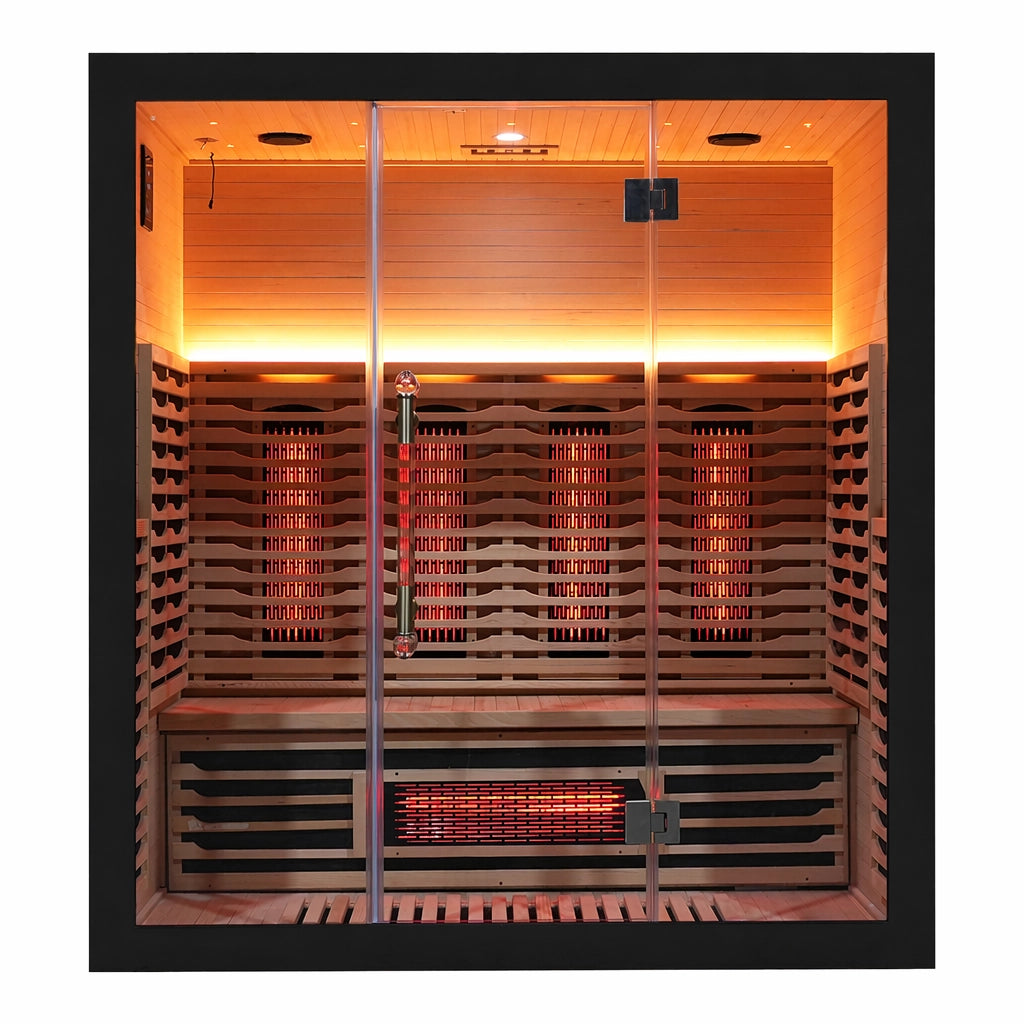 Brightenwells™ Indoor 4-Person Full-Spectrum Sauna Mora