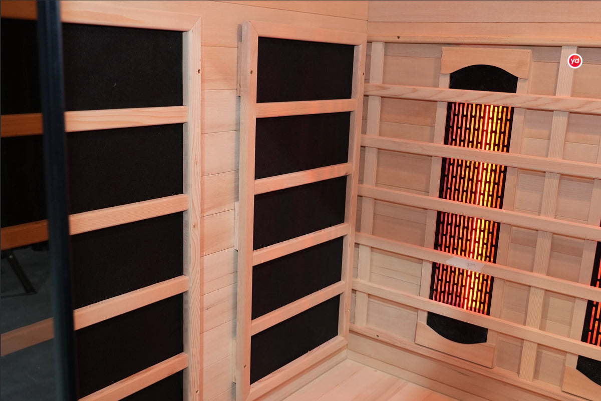 Brightenwells™ Indoor 3-Person Full-Spectrum Sauna Mora