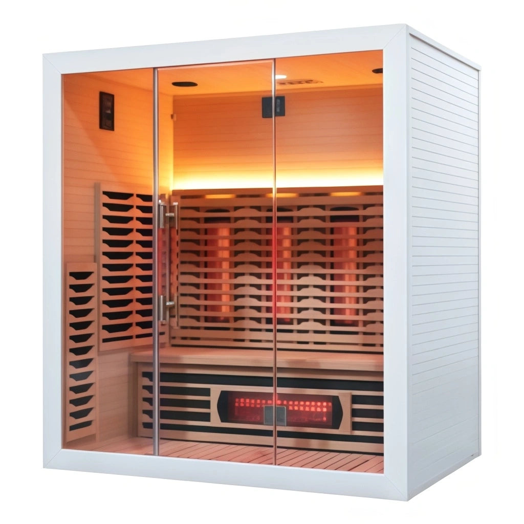 Brightenwells™ Indoor 4-Person Full-Spectrum Sauna Mora