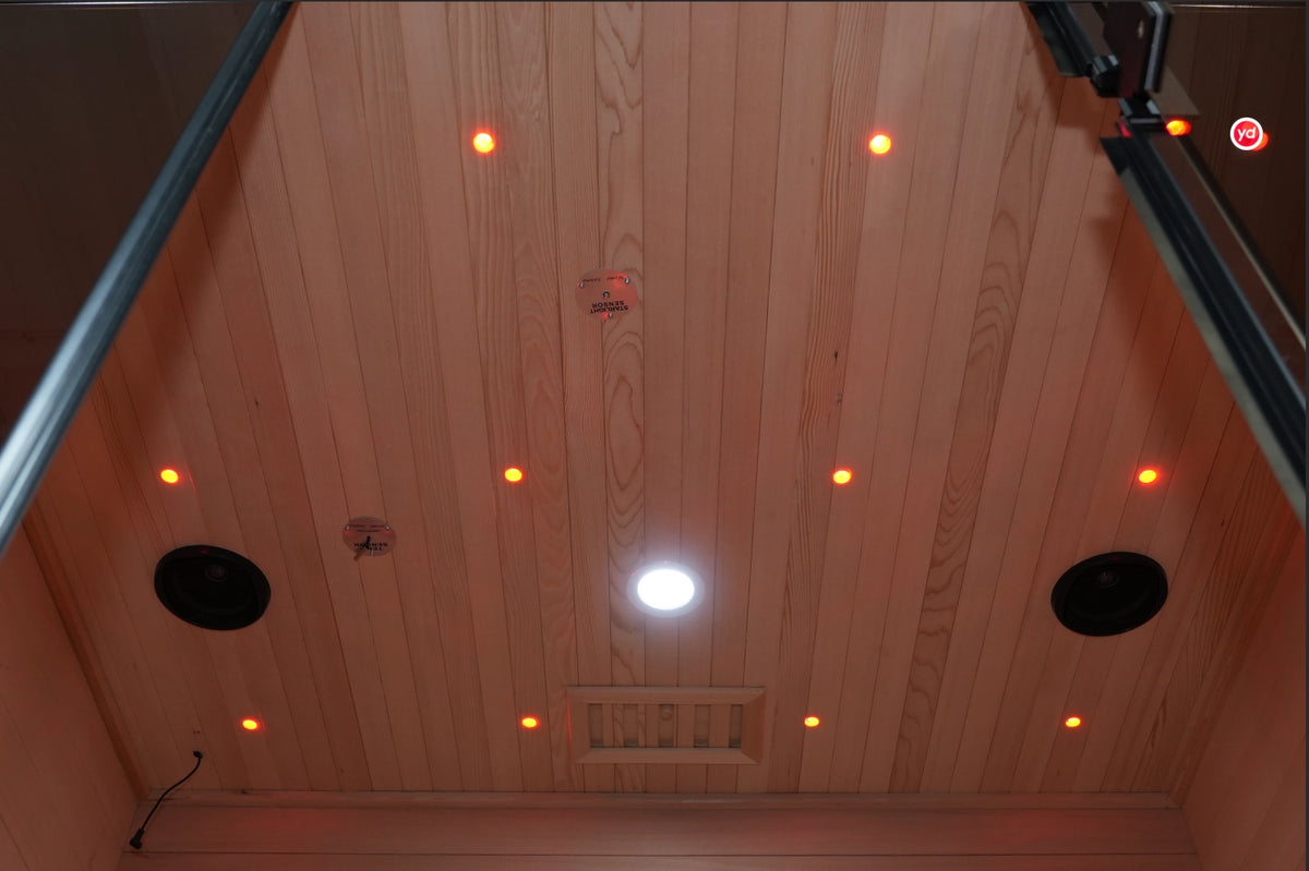 Brightenwells™ Indoor 3-Person Full-Spectrum Sauna Mora