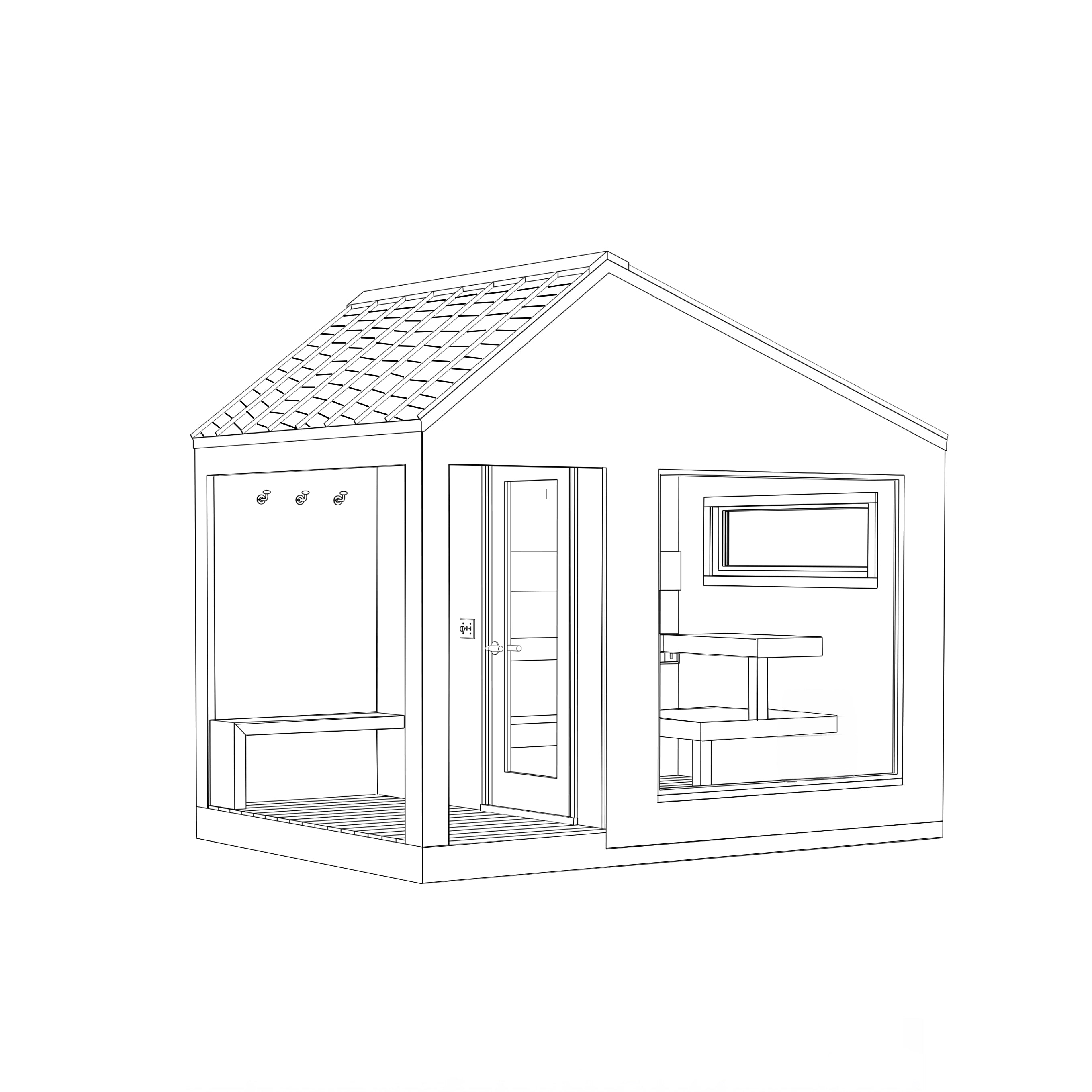 Brightenwells™ Outdoor Sauna Eterna