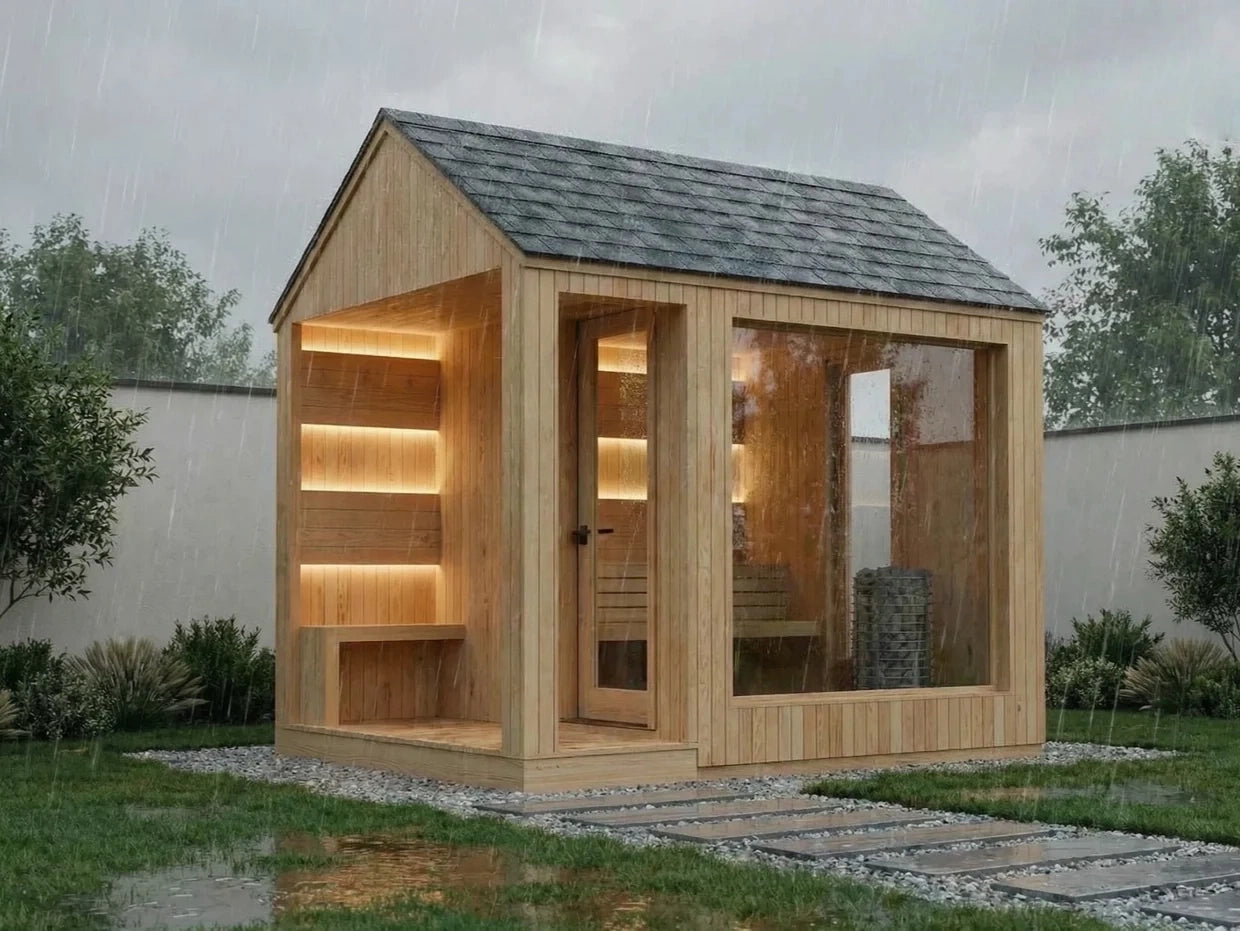 Brightenwells™ Outdoor Sauna Vitali