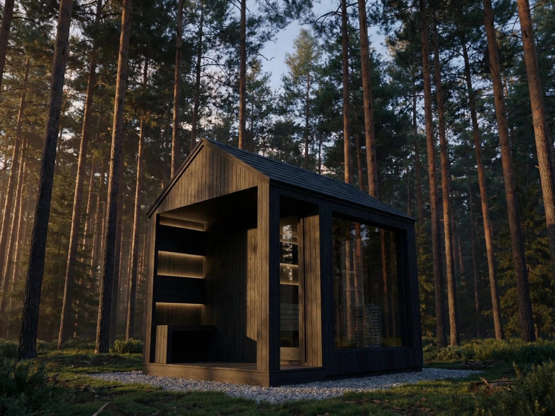 Brightenwells™ Outdoor Sauna Vitali