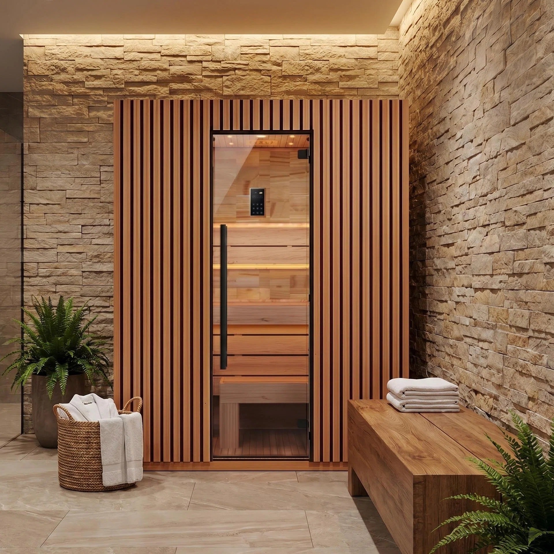 Brightenwells™ Indoor Sauna ZenLine 3