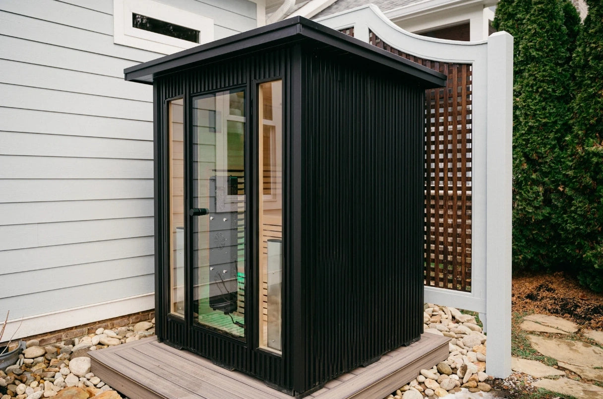 Brightenwells™ Outdoor Full Spectrum Sauna Velamo