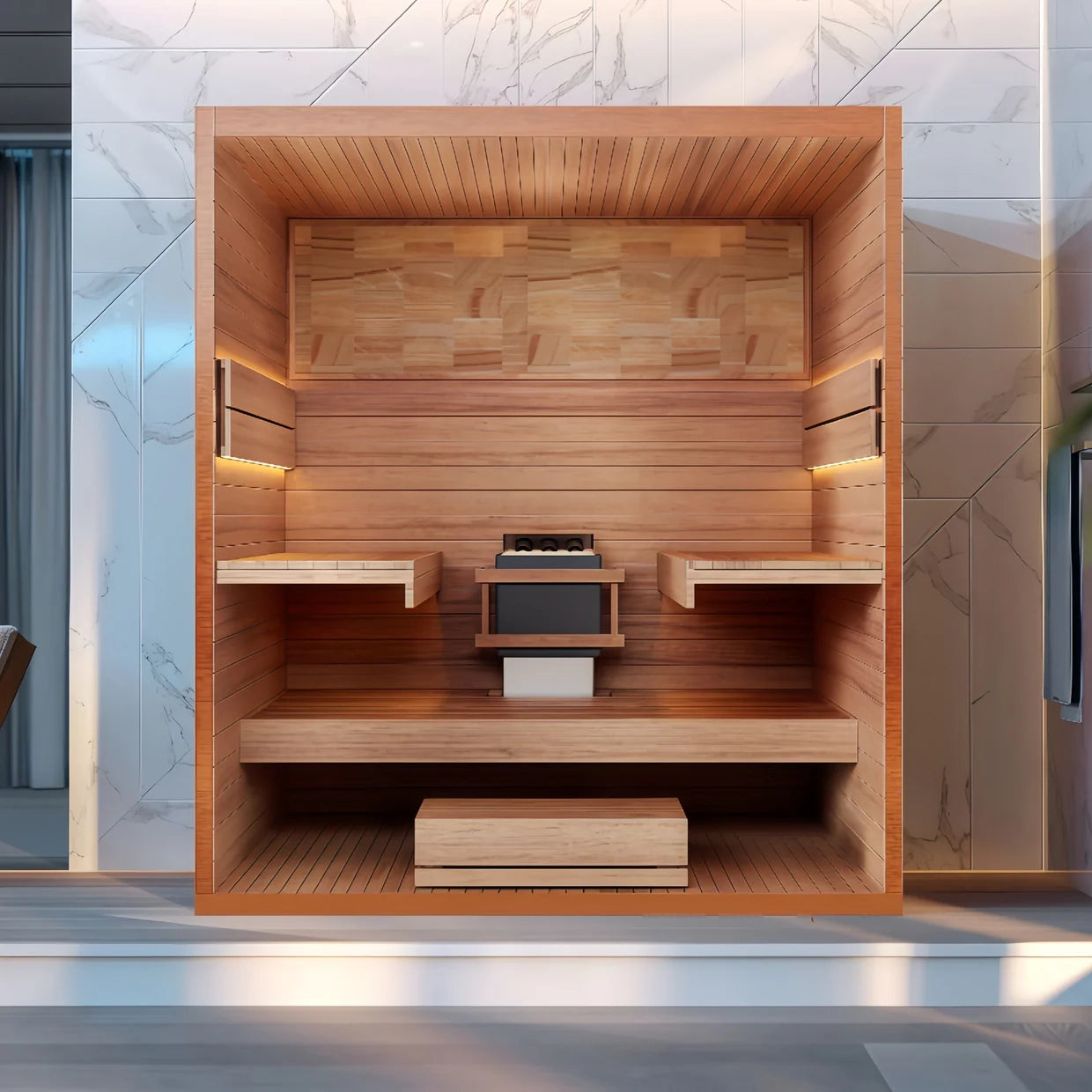 Brightenwells™ Indoor Sauna ZenLine 4