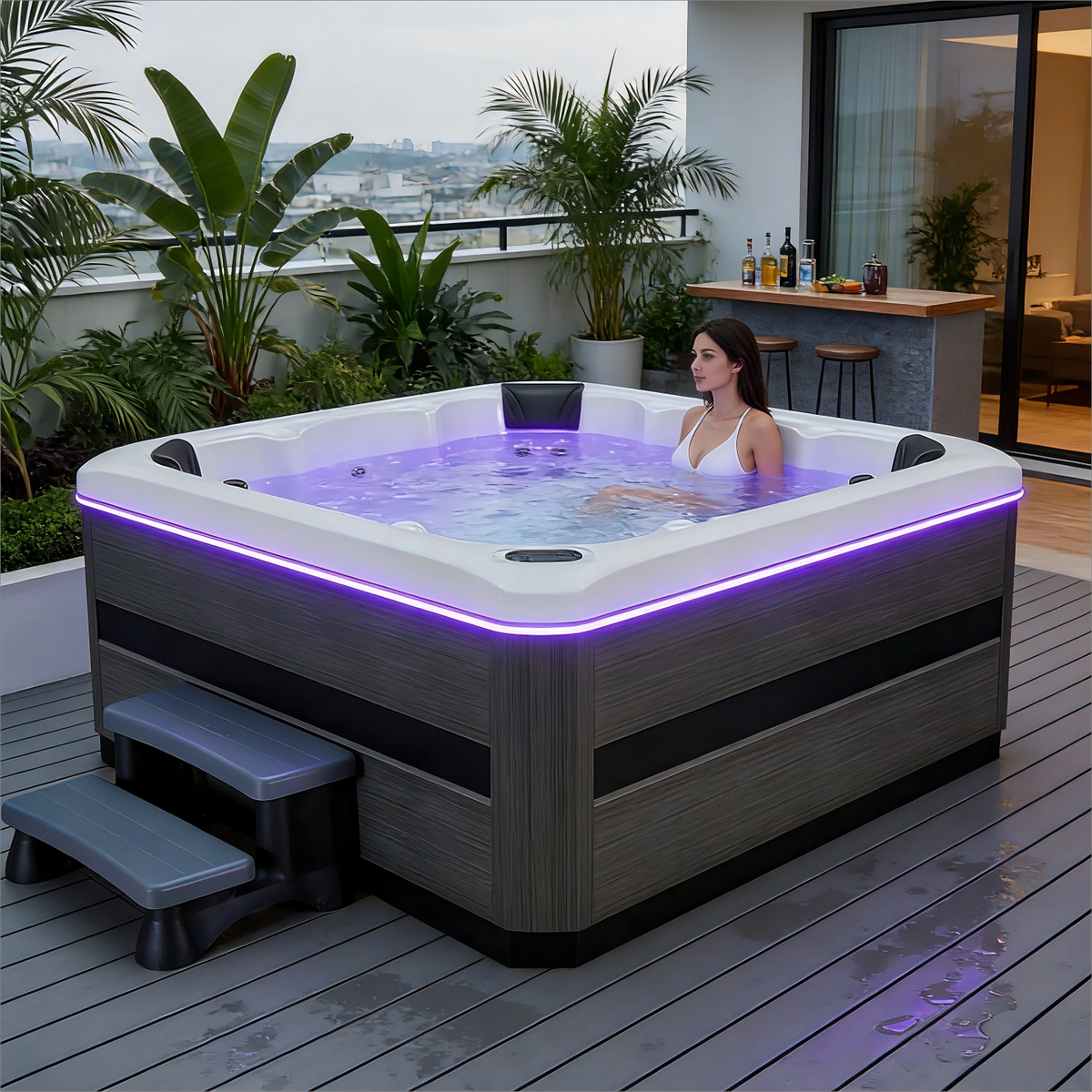 Brightenwells™ Nova 5-Seater Hot Tub
