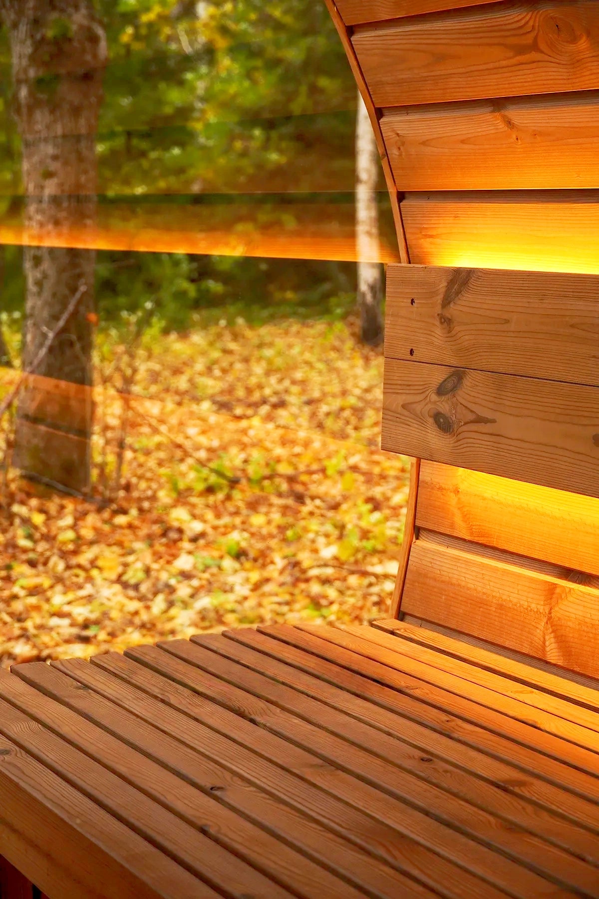 Natural Retreat · Barrel Sauna