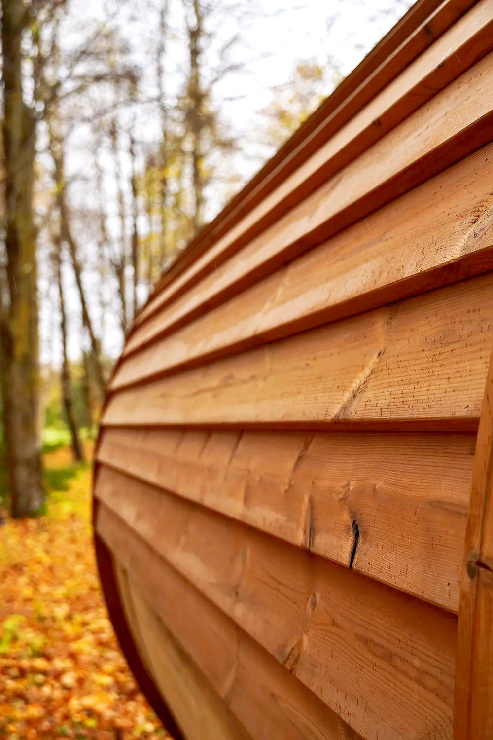 Natural Retreat · Barrel Sauna