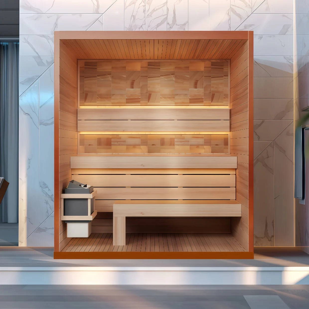 Brightenwells™ Indoor Sauna ZenLine 3