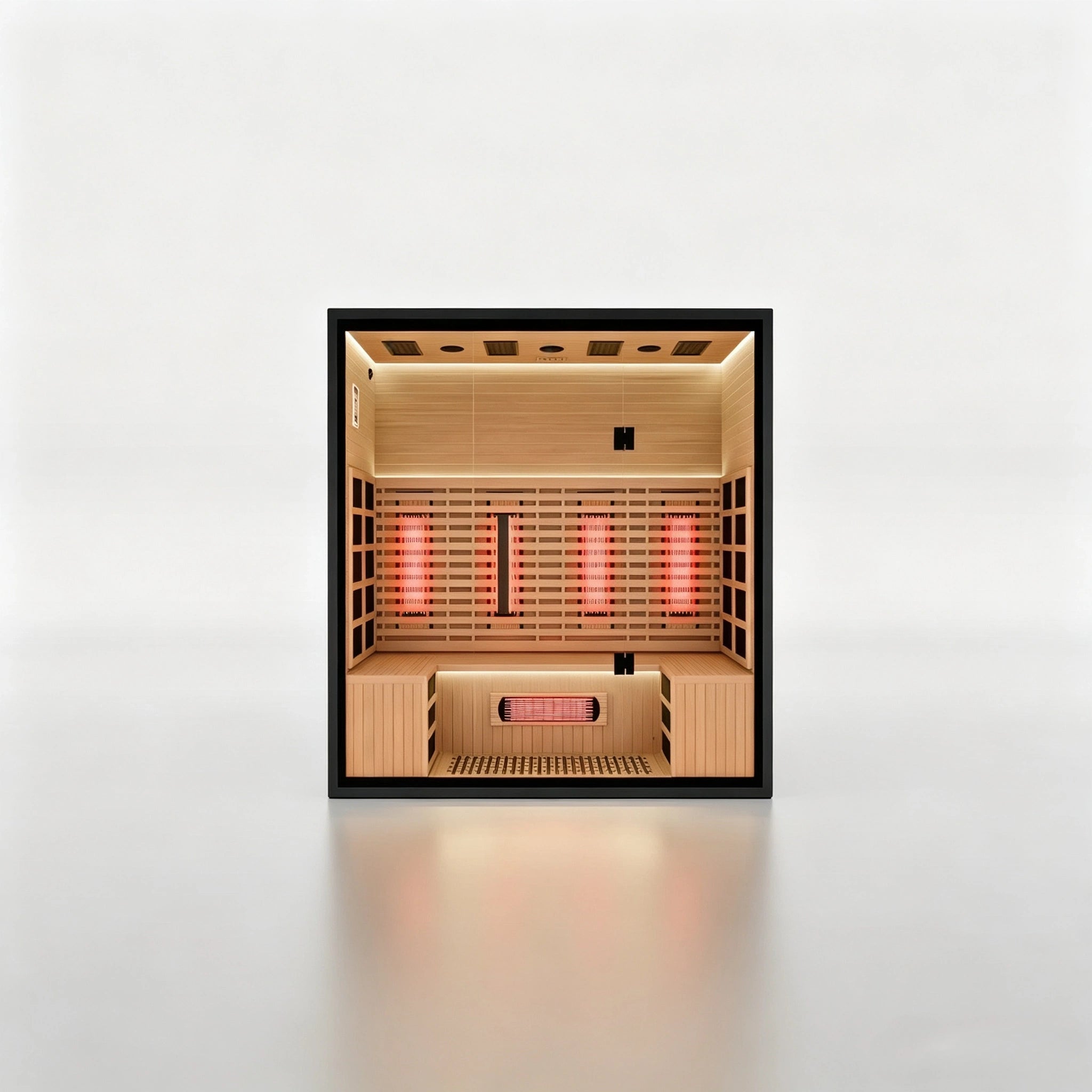 Brightenwells™ 4-Person Full-Spectrum Quartz Sauna