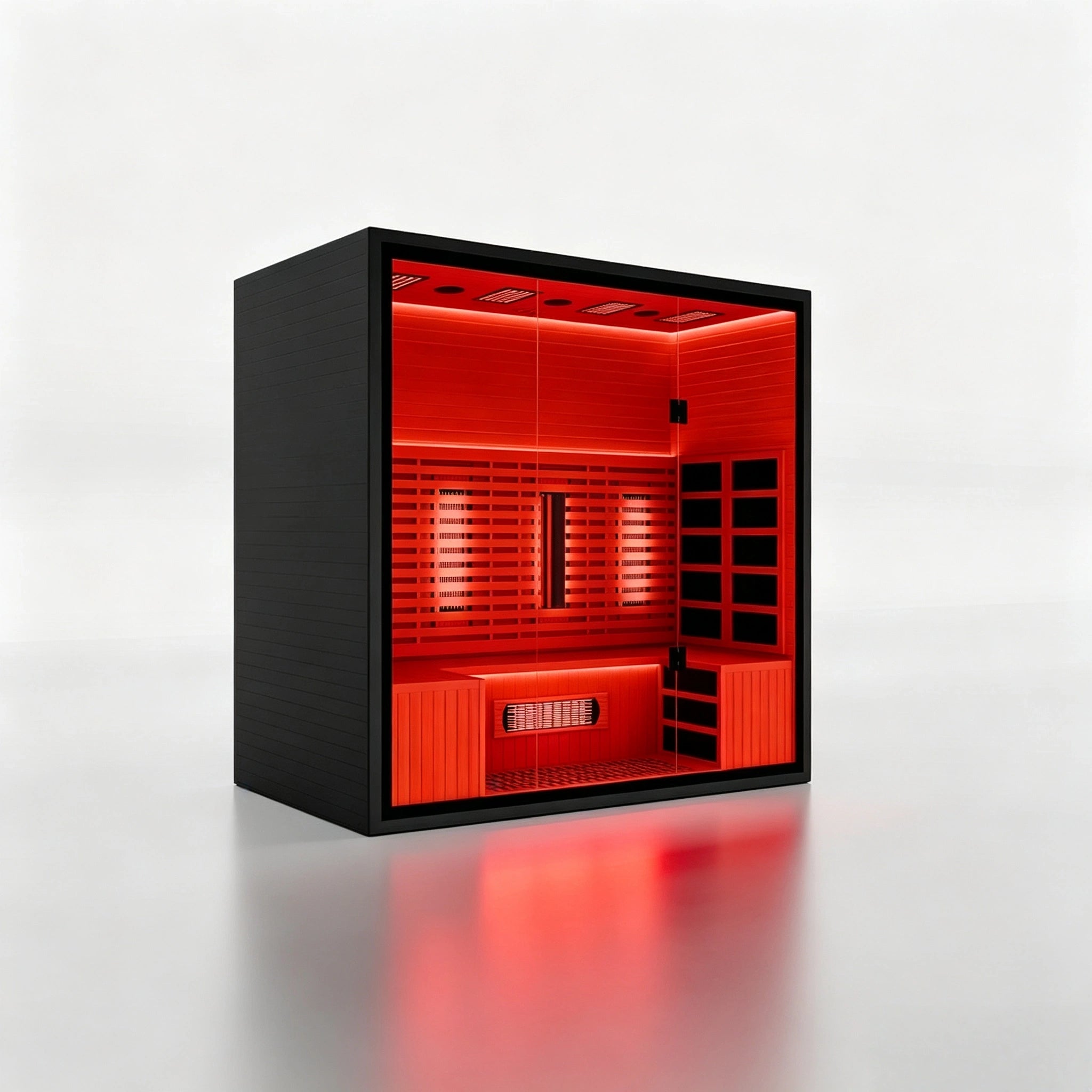 Brightenwells™ 4-Person Full-Spectrum Quartz Sauna