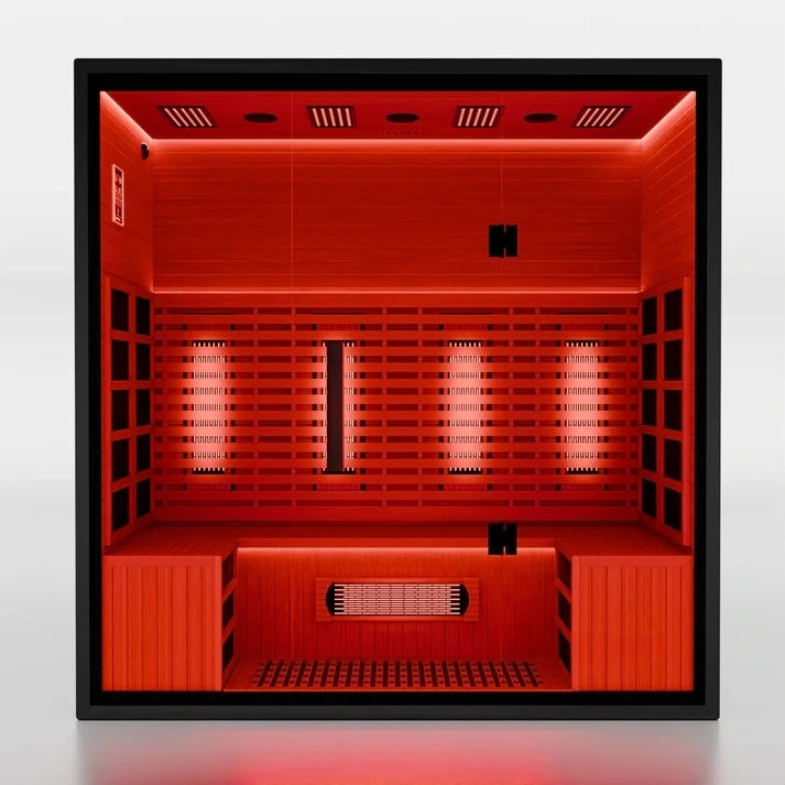 Brightenwells™ 4-Person Full-Spectrum Quartz Sauna
