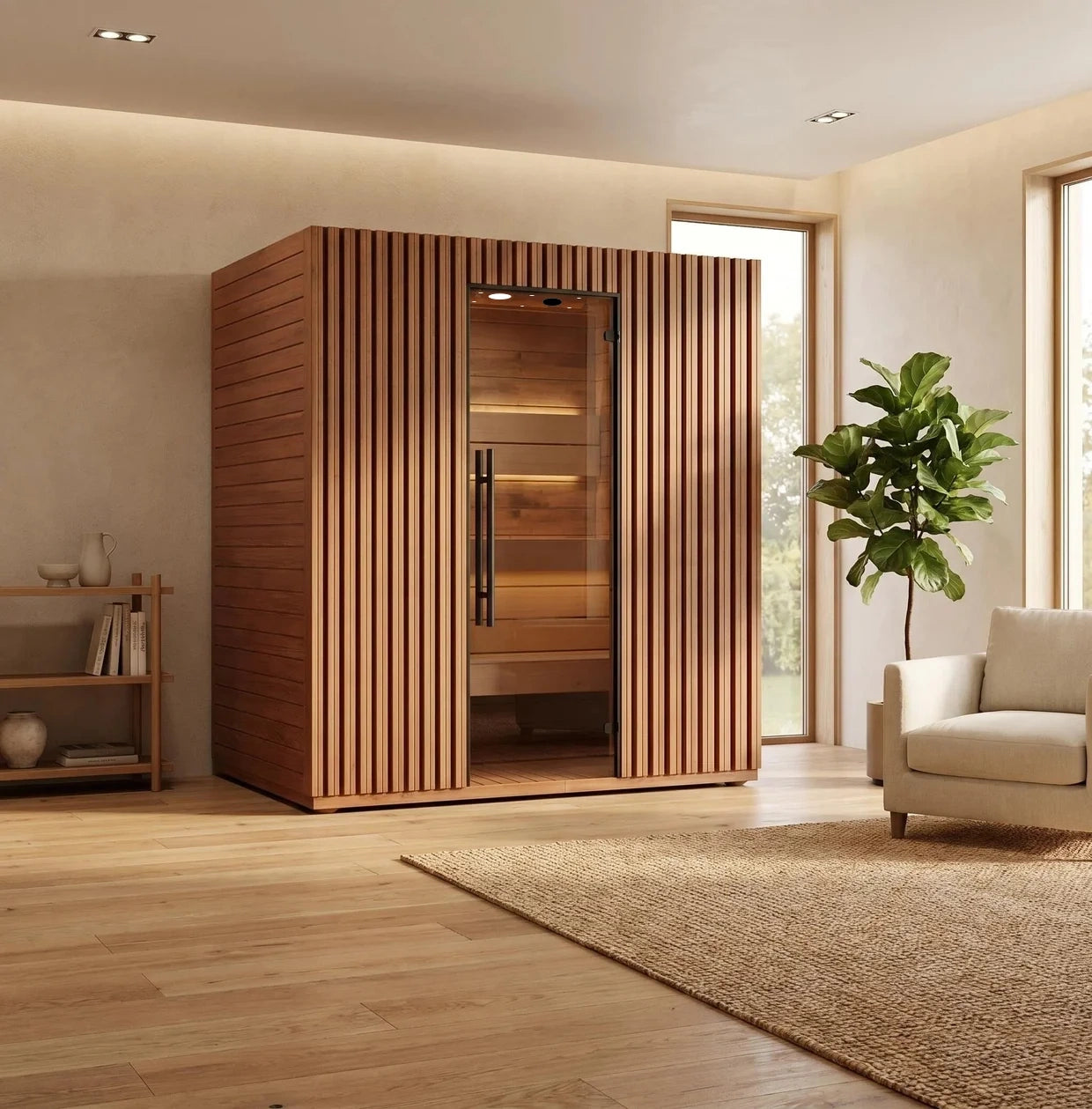 Brightenwells™ Indoor Sauna ZenLine 3