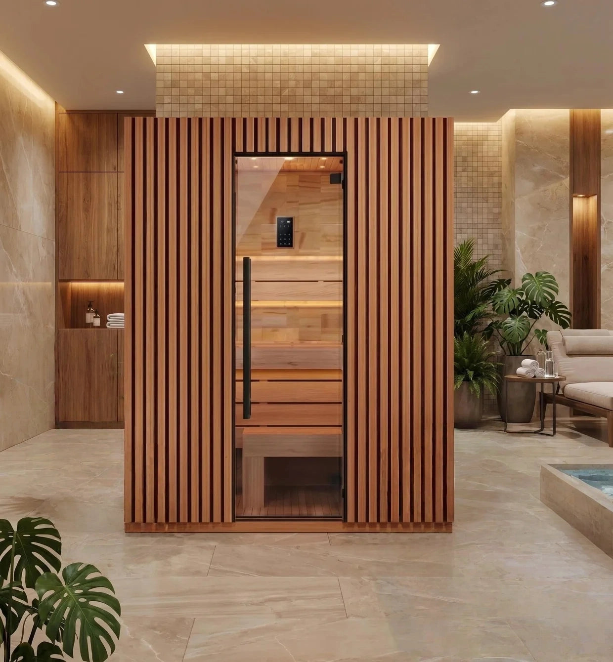 Brightenwells™ Indoor Sauna ZenLine 3