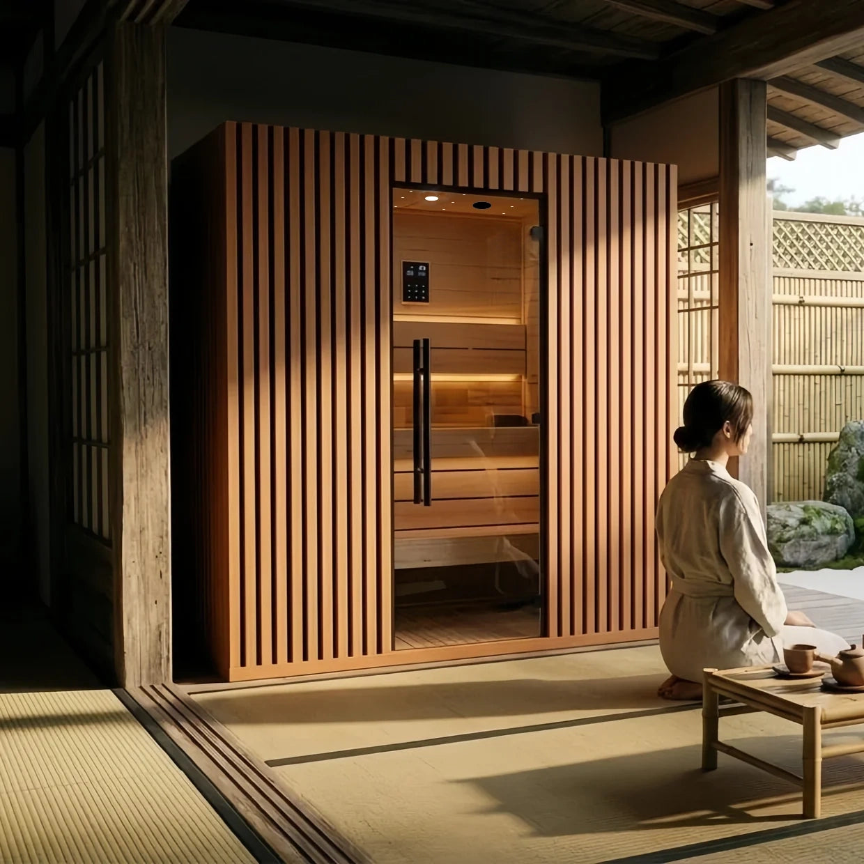Brightenwells™ Indoor Sauna ZenLine 3