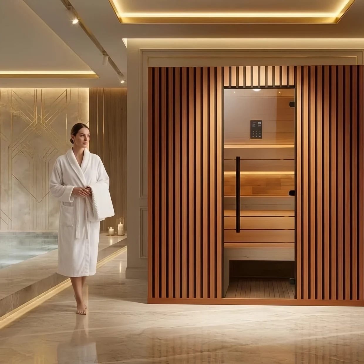 Brightenwells™ Indoor Sauna ZenLine 3