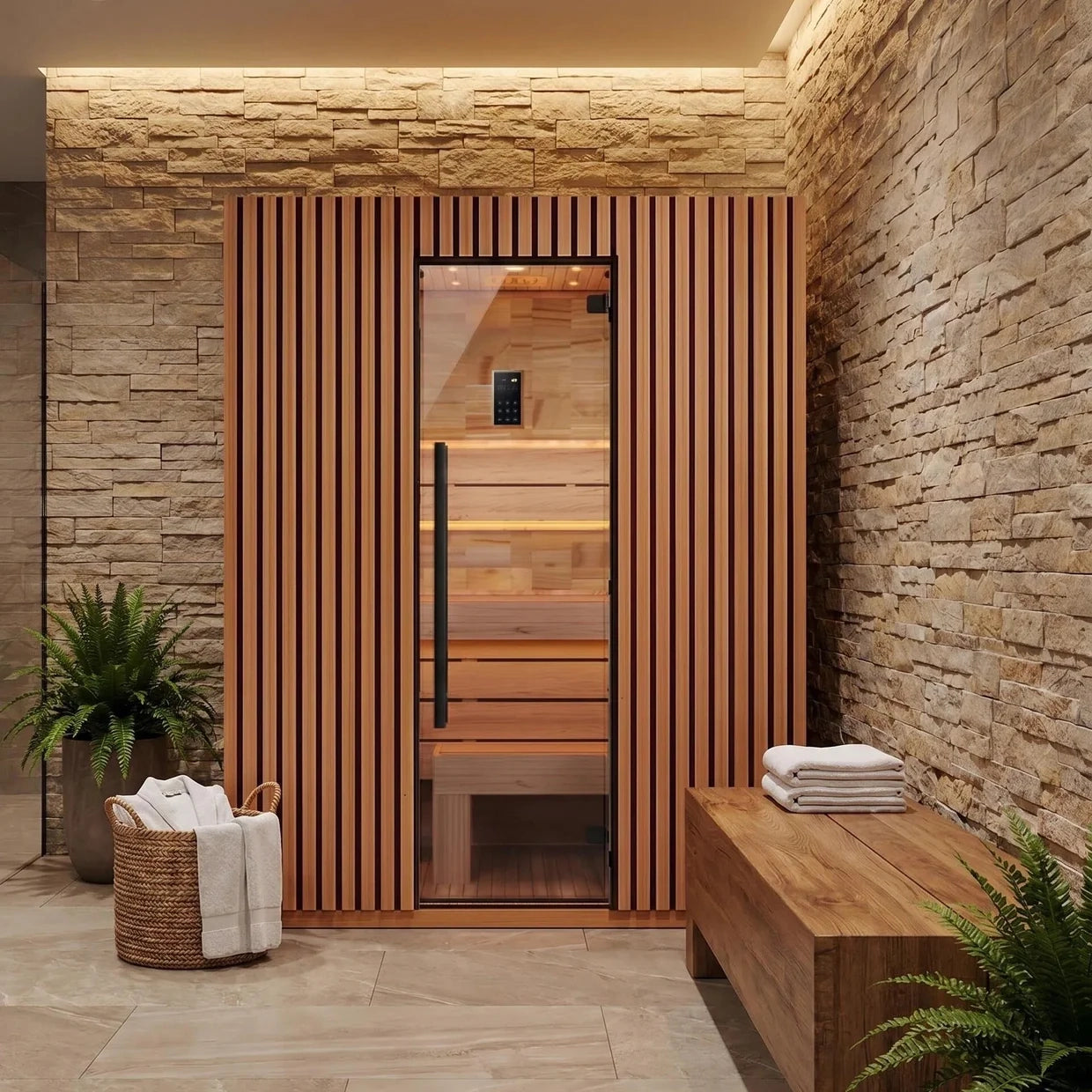 Brightenwells™ Indoor Sauna ZenLine 3