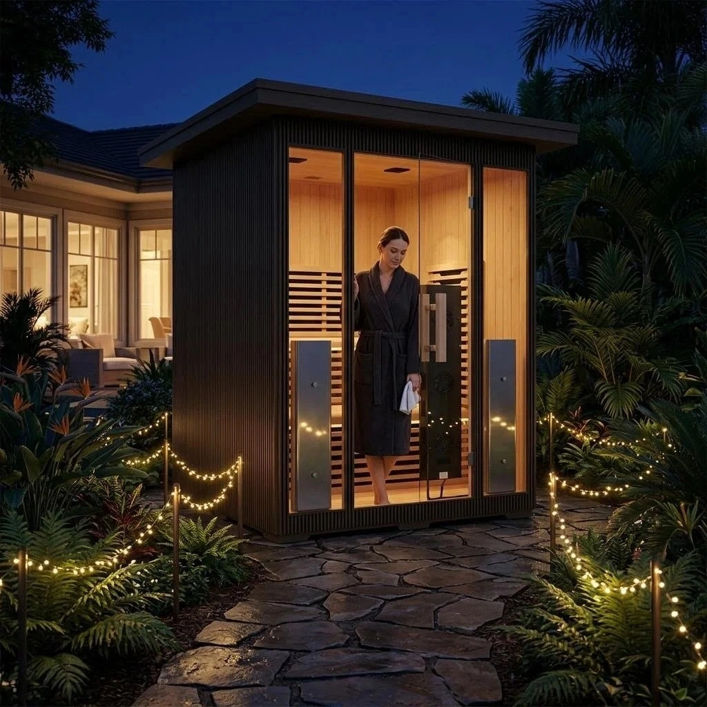 Brightenwells™ Outdoor Full Spectrum Sauna Velamo