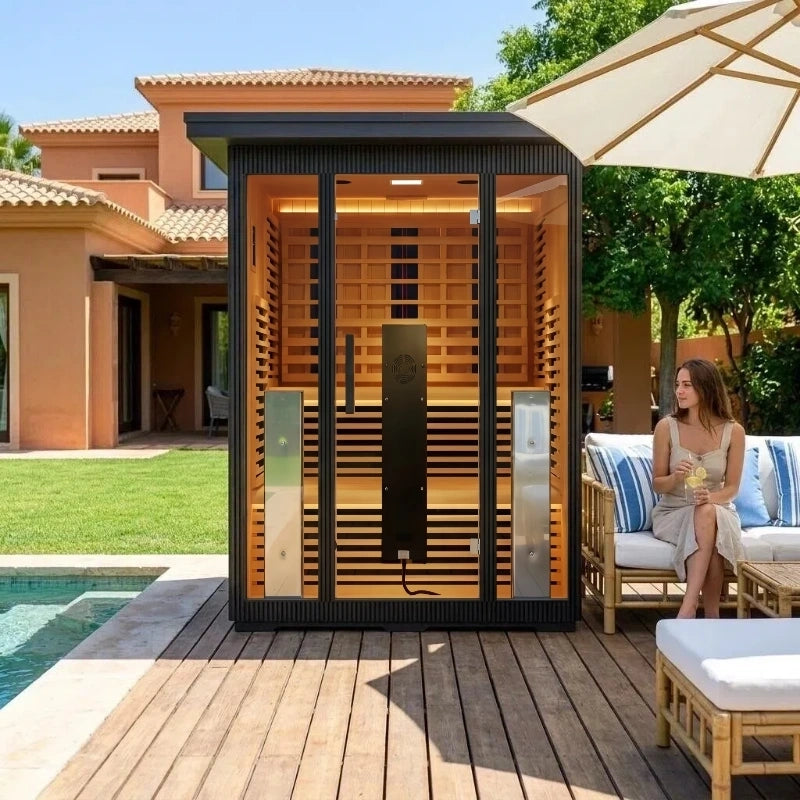 Brightenwells™ Outdoor Full Spectrum Sauna Velamo