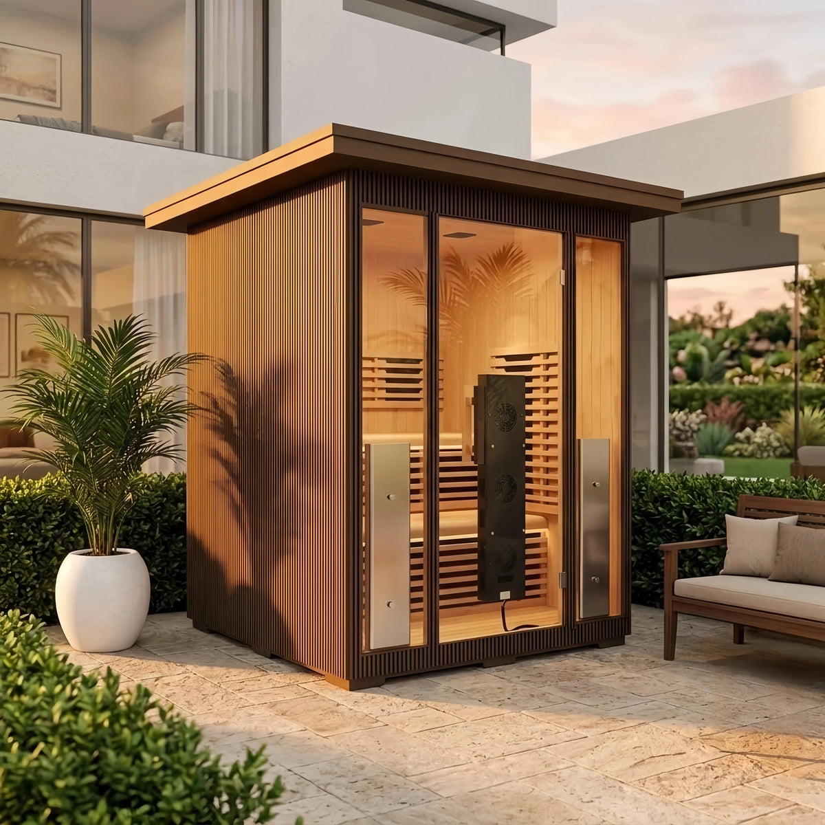 Brightenwells™ Outdoor Full Spectrum Sauna Velamo