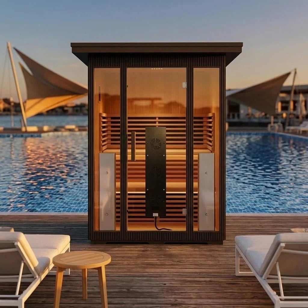 Brightenwells™ Outdoor Full Spectrum Sauna Velamo