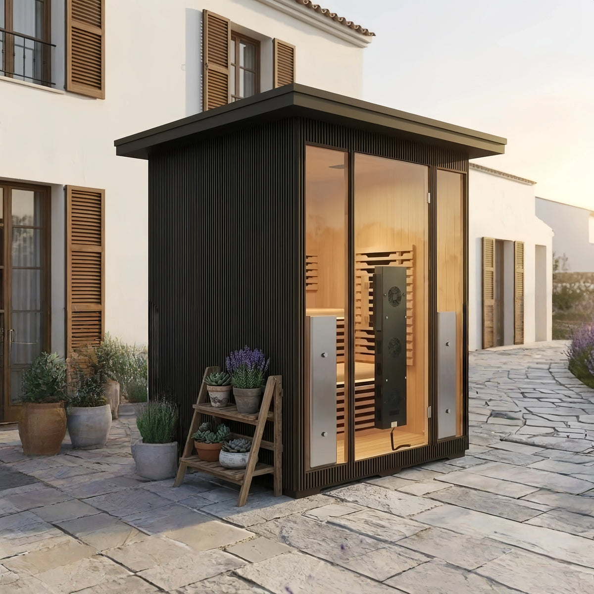 Brightenwells™ Outdoor Full Spectrum Sauna Velamo