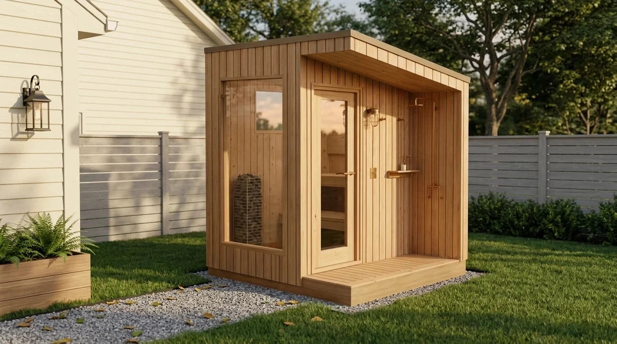 Brightenwells™ Outdoor Sauna Auralis