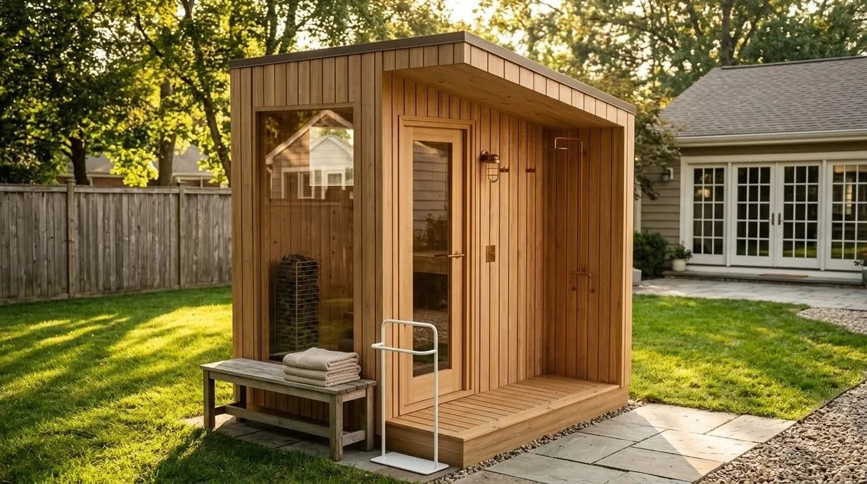 Brightenwells™ Outdoor Sauna Auralis