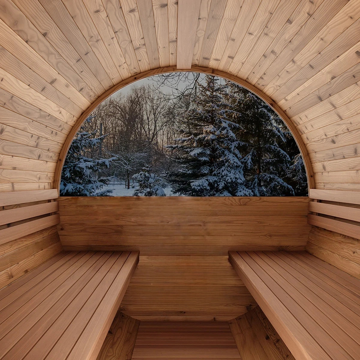 Brightenwells™ Outdoor Sauna Black