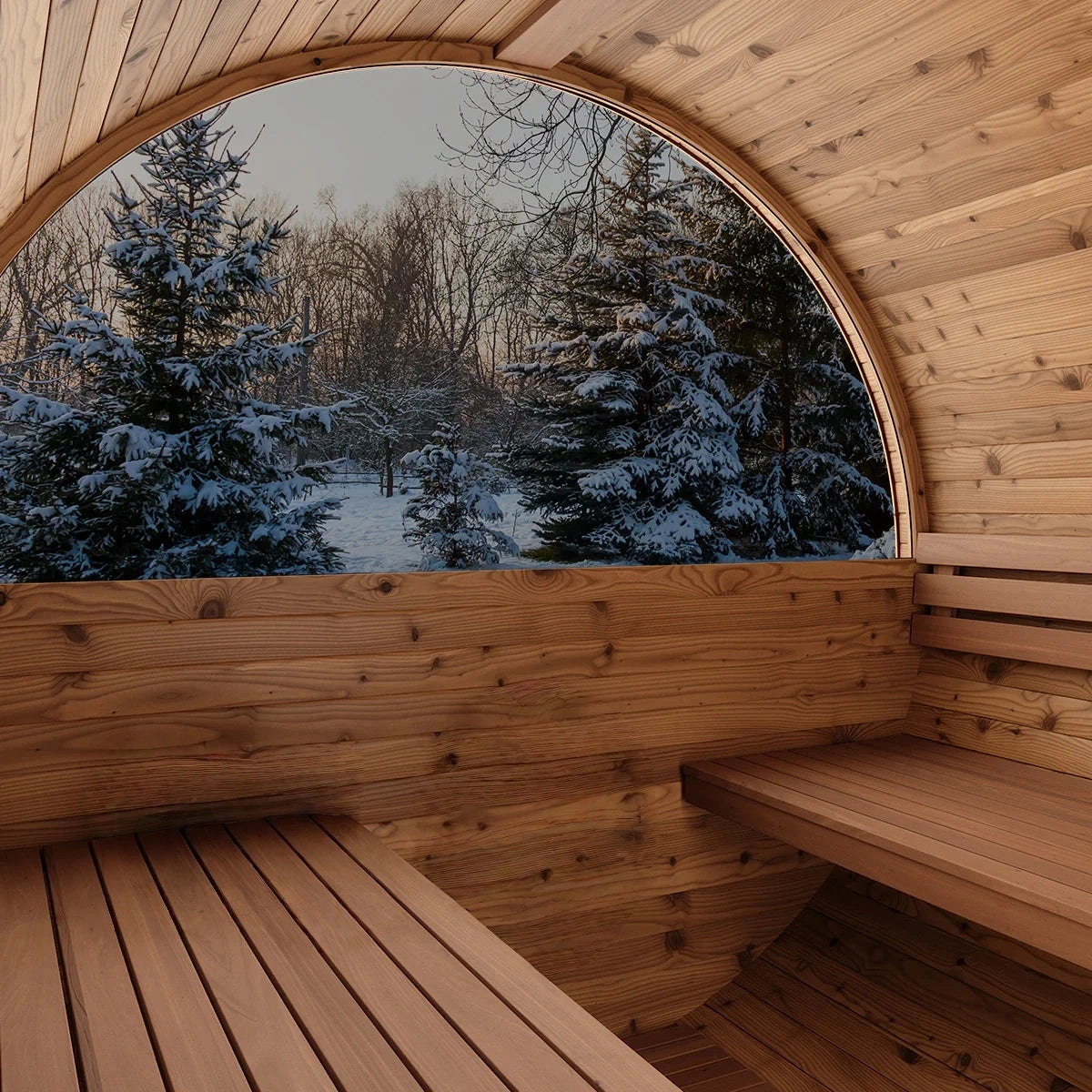 Brightenwells™ Outdoor Sauna Black