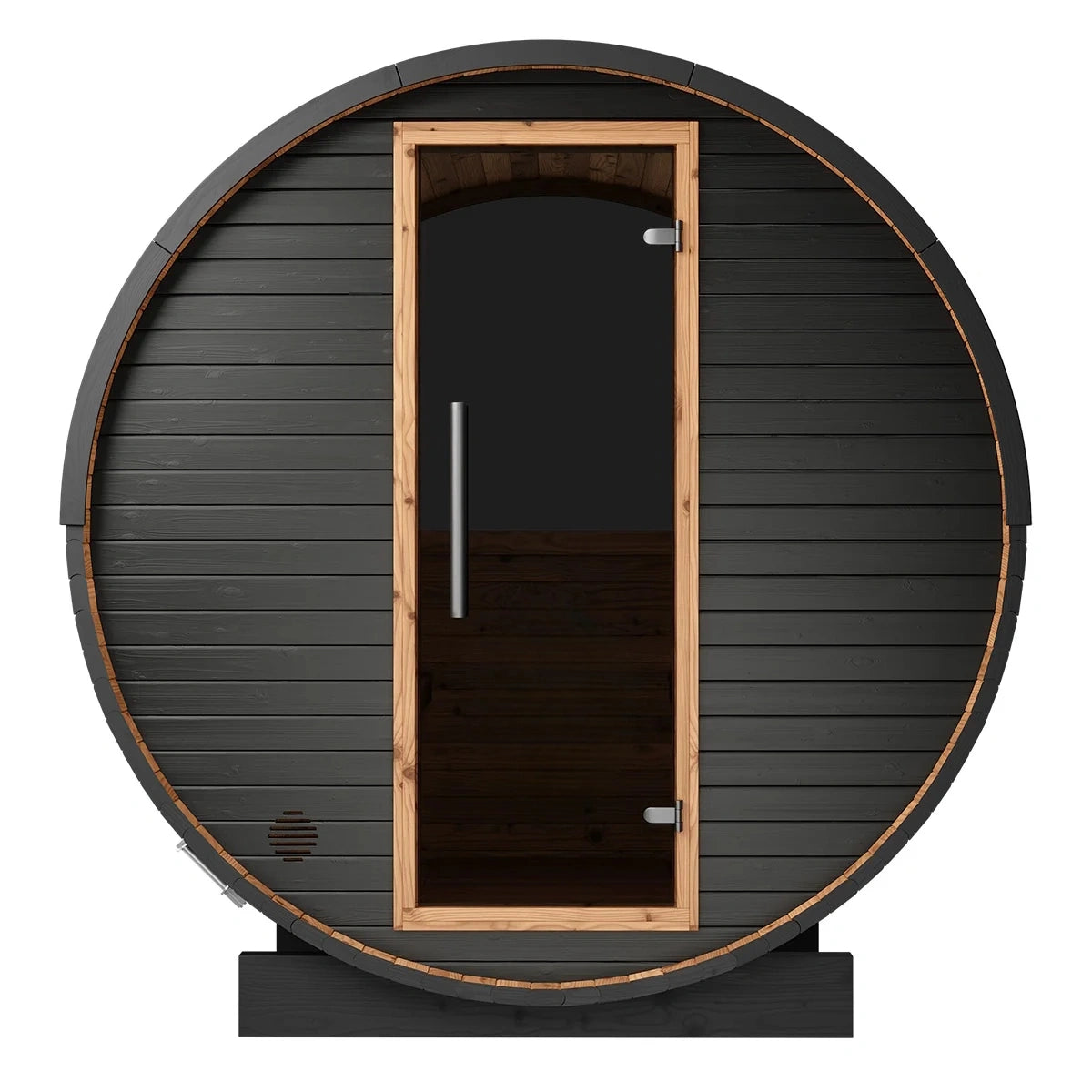 Brightenwells™ Outdoor Sauna Black