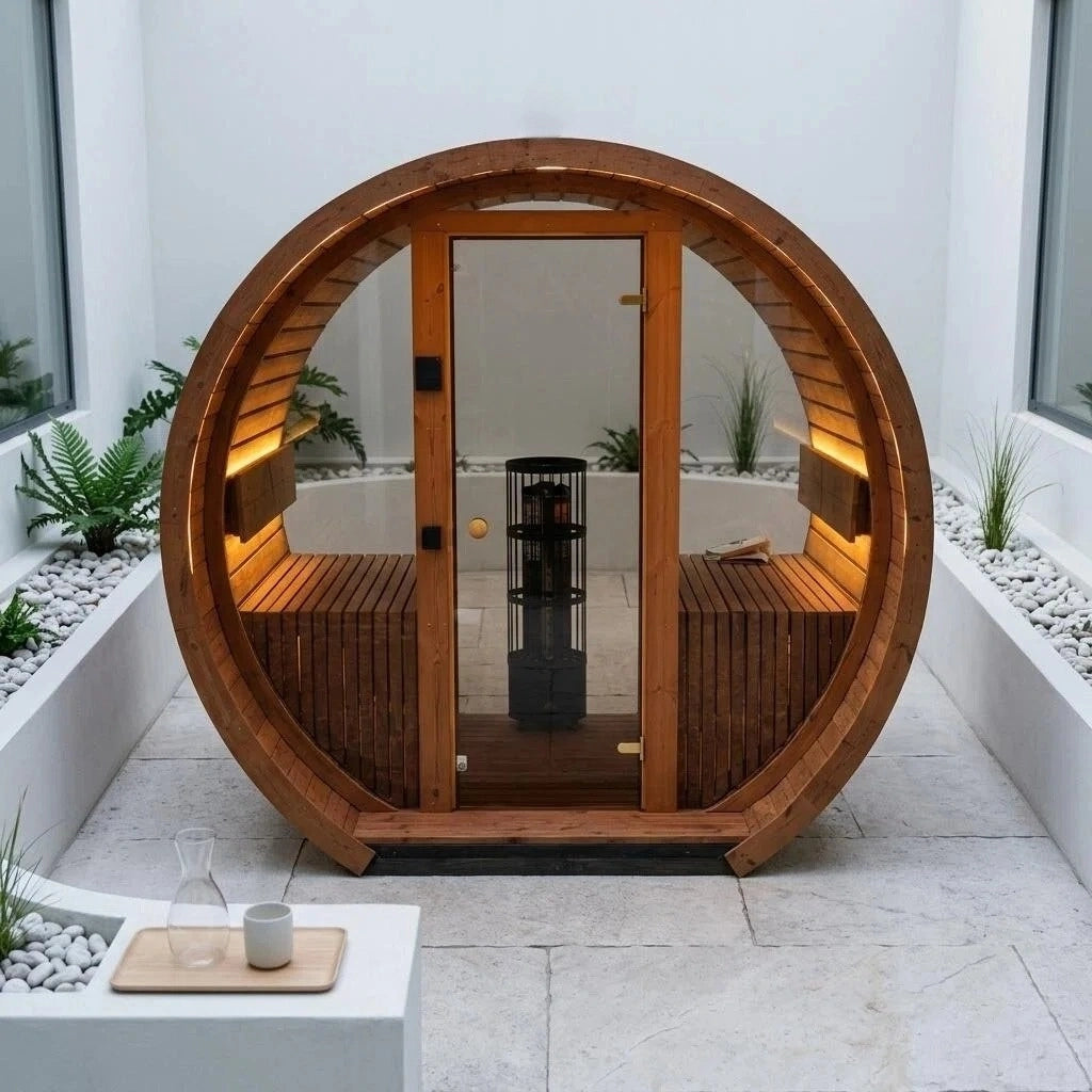 Brightenwells™ Outdoor Sauna Lighten