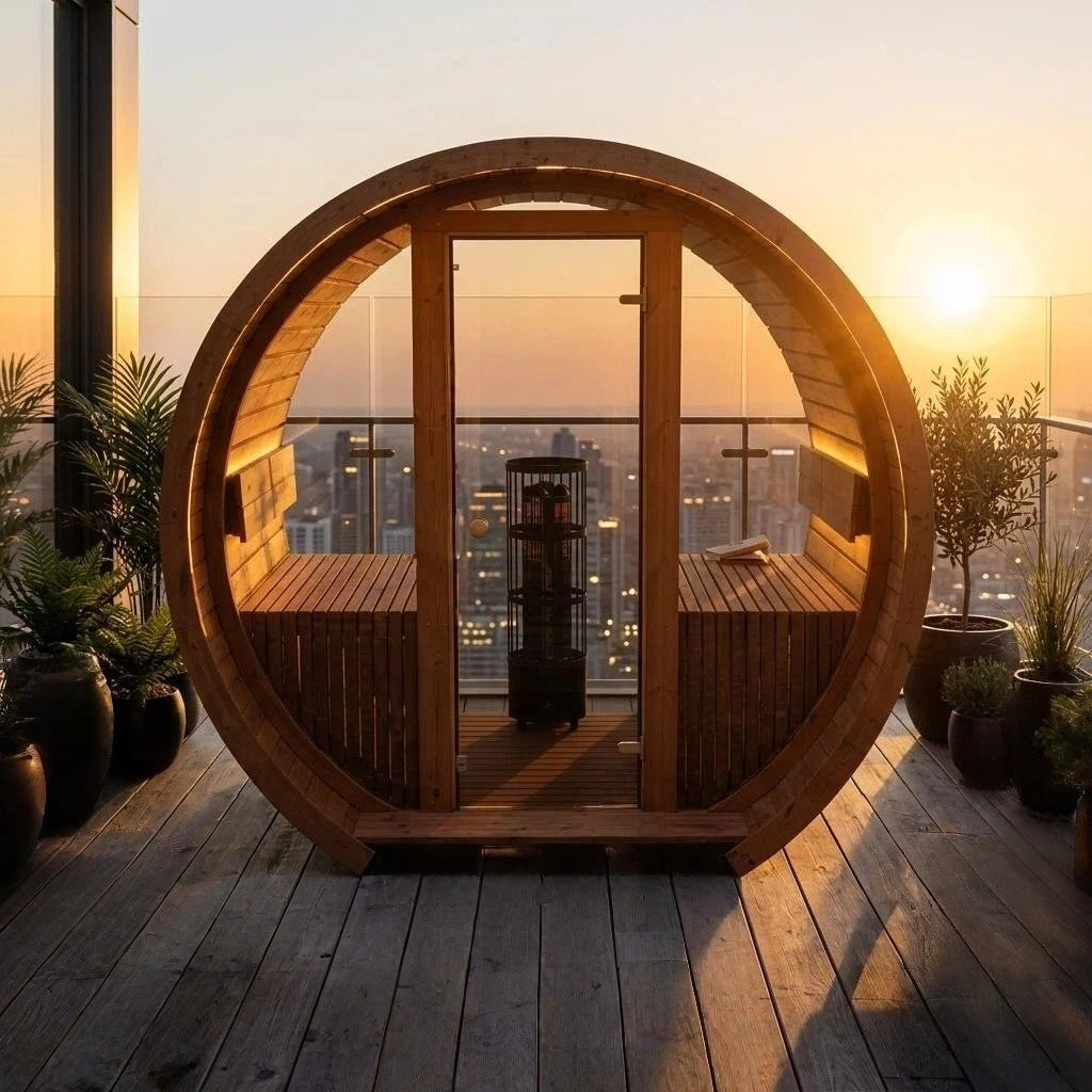 Brightenwells™ Outdoor Sauna Lighten