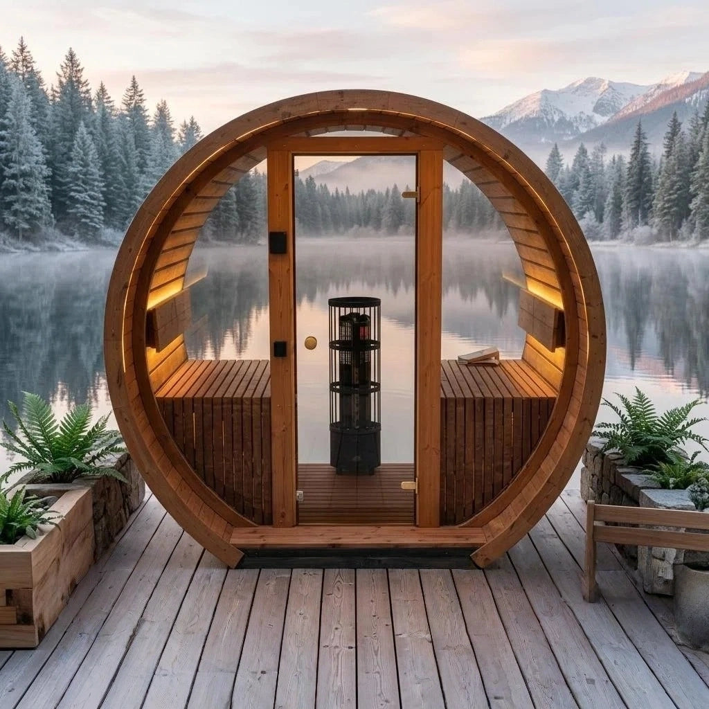 Brightenwells™ Outdoor Sauna Lighten