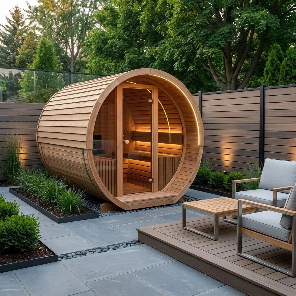 Brightenwells™ Outdoor Sauna Lighten