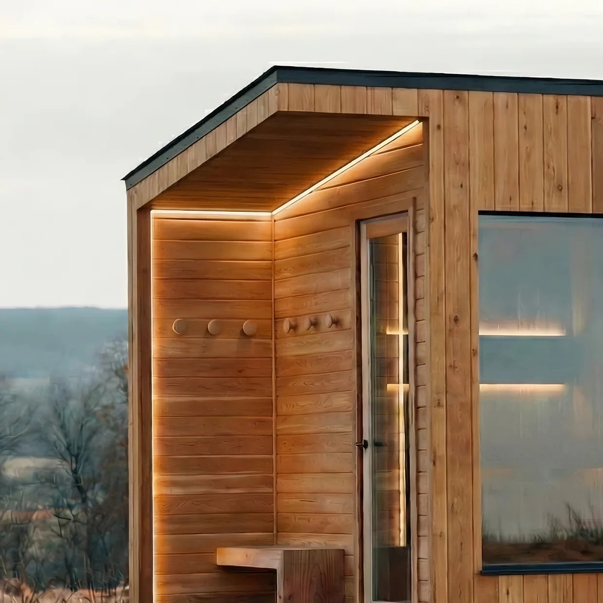 Brightenwells™ Outdoor Sauna Velora