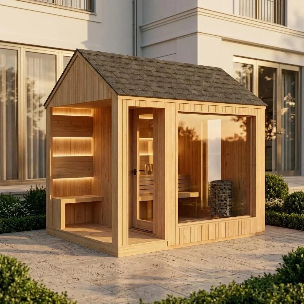 Brightenwells™ Outdoor Sauna Vitali