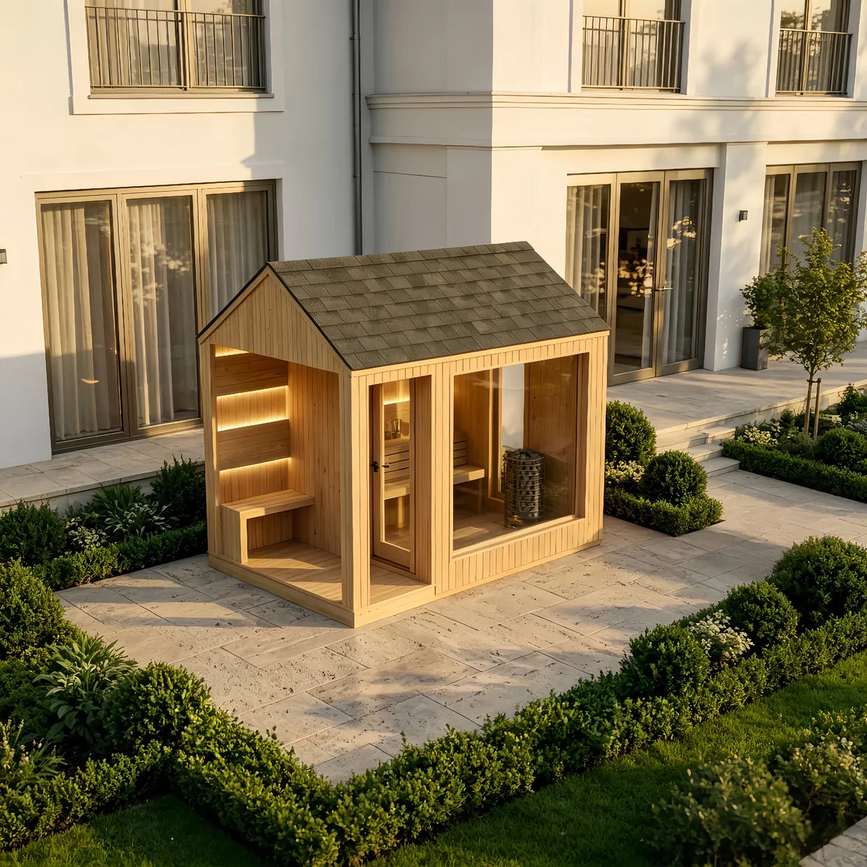 Brightenwells™ Outdoor Sauna Vitali
