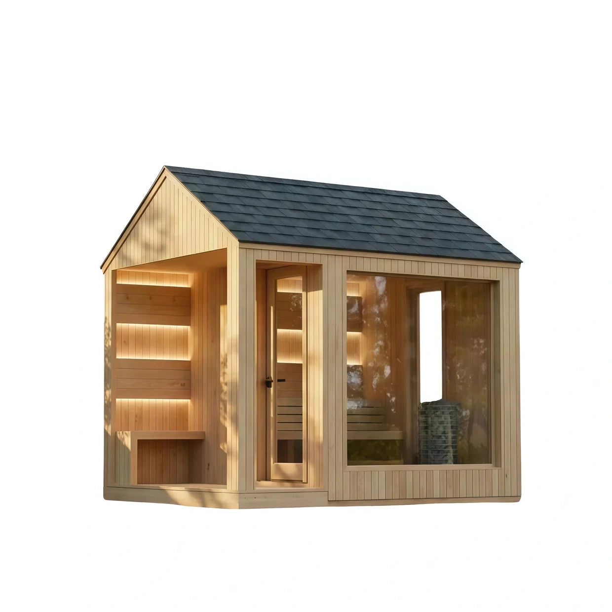 Brightenwells™ Outdoor Sauna Vitali