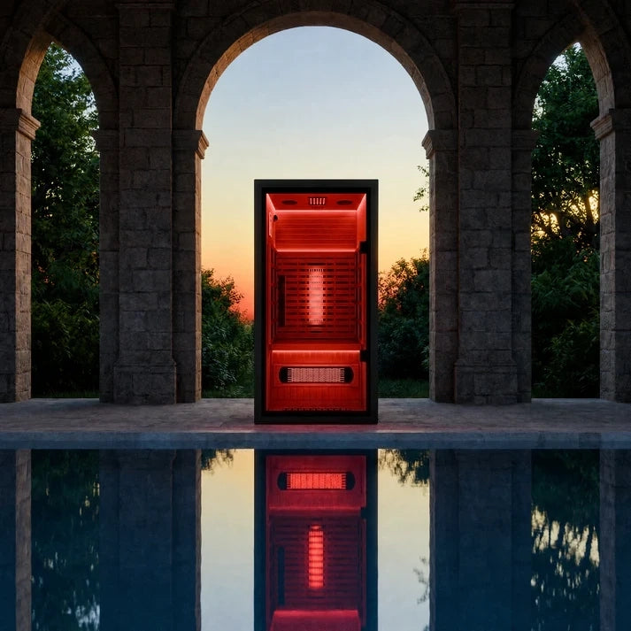 Brightenwells™ 1-Person Full-Spectrum Quartz Sauna