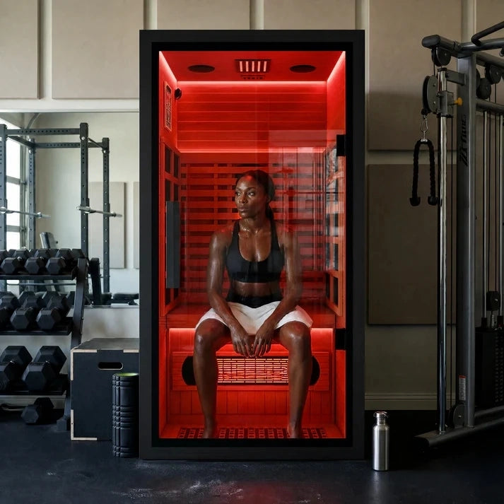 Brightenwells™ 1-Person Full-Spectrum Quartz Sauna