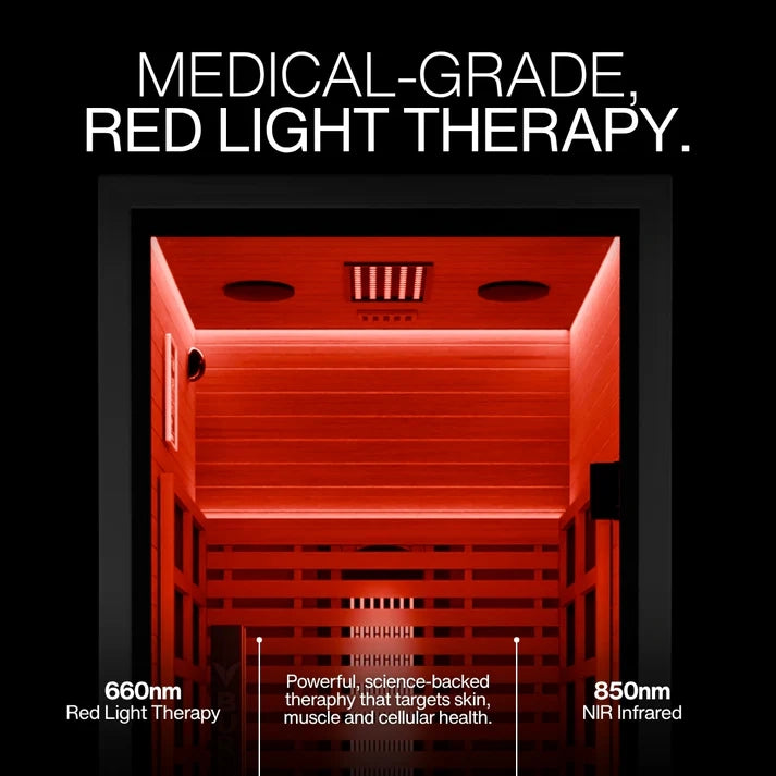 Brightenwells™ 1-Person Full-Spectrum Quartz Sauna