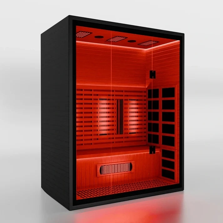 Brightenwells™ 3-Person Full-Spectrum Quartz Sauna