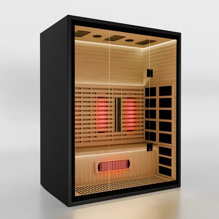 Brightenwells™ 3-Person Full-Spectrum Quartz Sauna